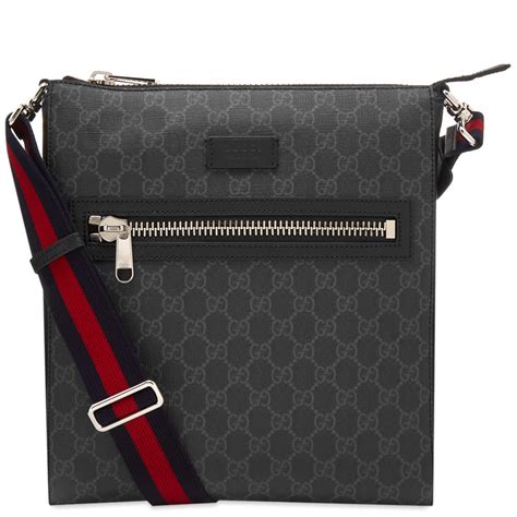 gucci messenger bag supreme|Gucci signature leather Messenger bag.